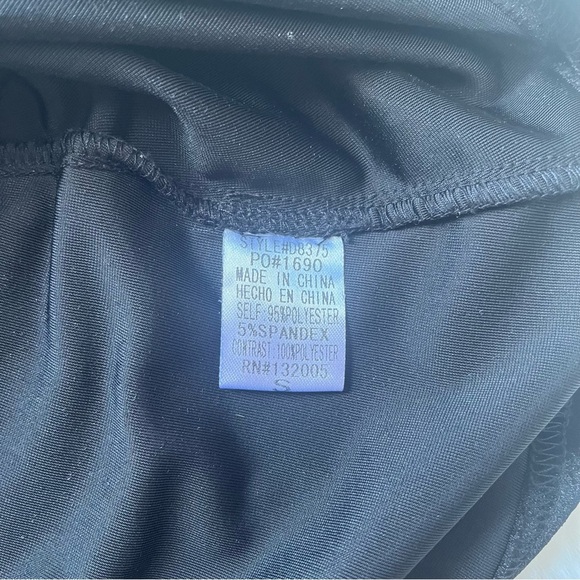 Entro Black Lace and Velvet Dress S - Picture 9 of 9